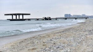 plaja din Mamaia, Marea Neagra, litoral