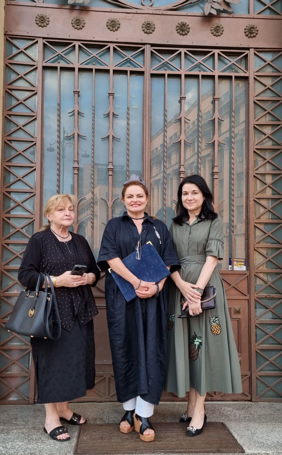 Corina Corbu – Președinte ÎCCJ;Conf. univ. dr. Mireille Rădoi;Prof. univ. dr. ing. Doina Banciu